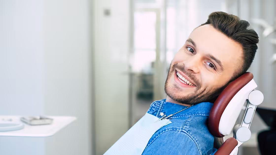 Restorative dentistry patient